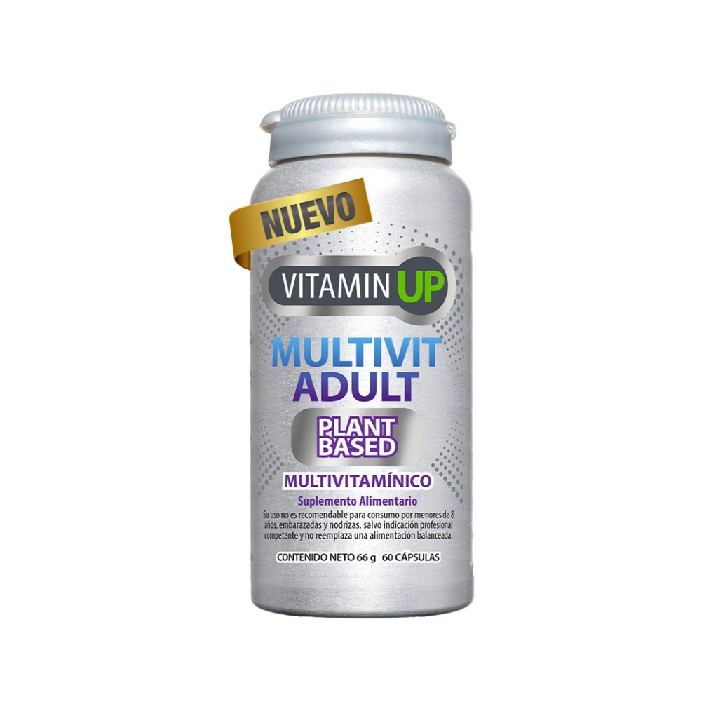 Vitamin Up Multivit Adult Plant Based Caps New Science